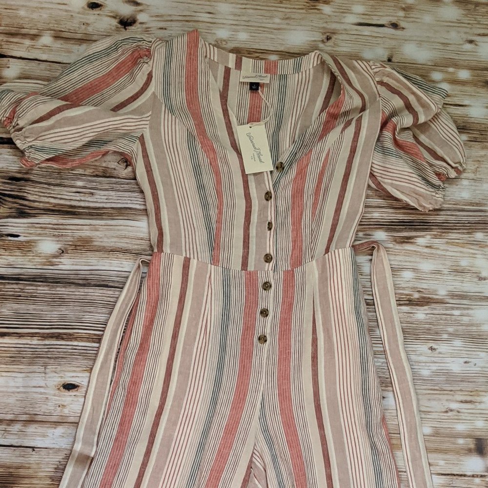 Stripped Jumpsuit